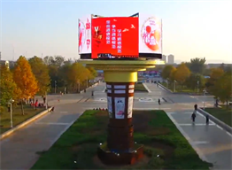 精神堡壘的設(shè)計(jì)初衷，led旋轉(zhuǎn)屏在精神堡壘的重要位置