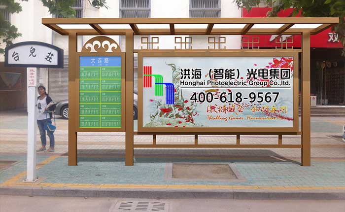 公交車候車亭燈箱究竟用鋼化玻璃還是有機玻璃？